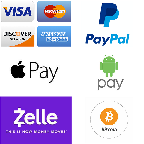 Payment Methods at Massage By Ben